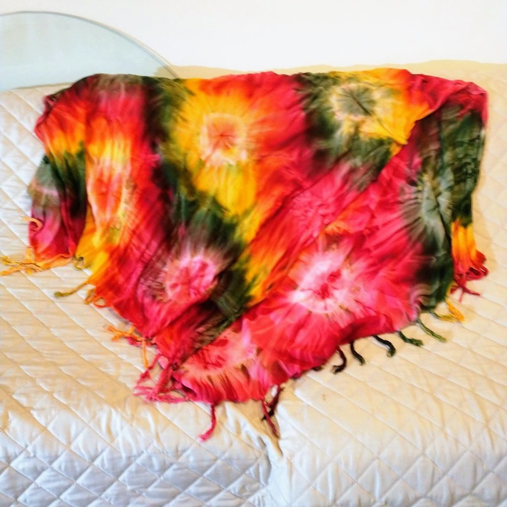 Tie Dye Scarf/Wrap